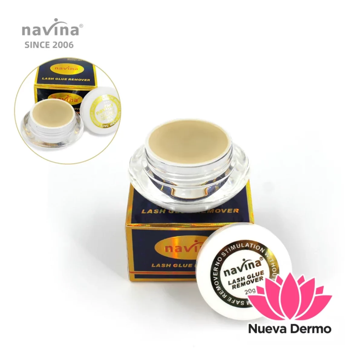 Removedor De Pestañas En Crema