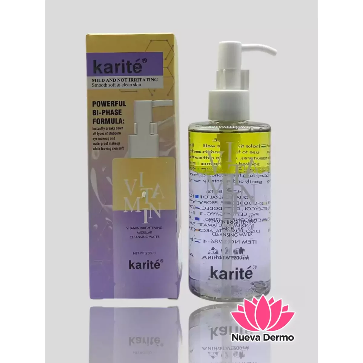 REMOVEDOR MAQUILLAJE KARITÉ