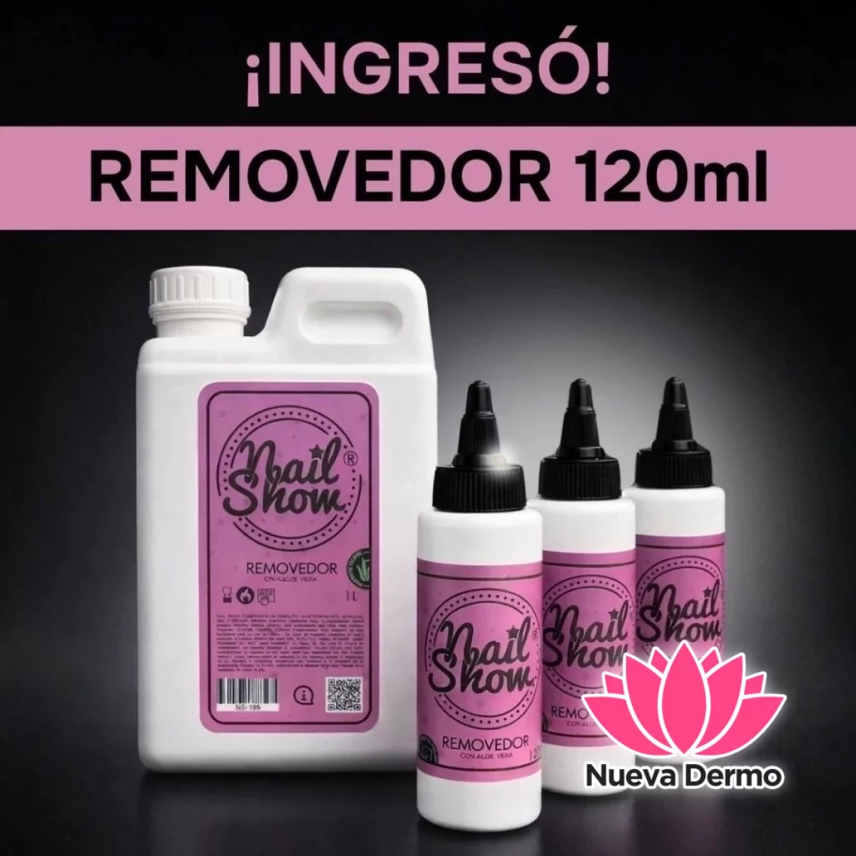 Removedor Nail Show 120 ml