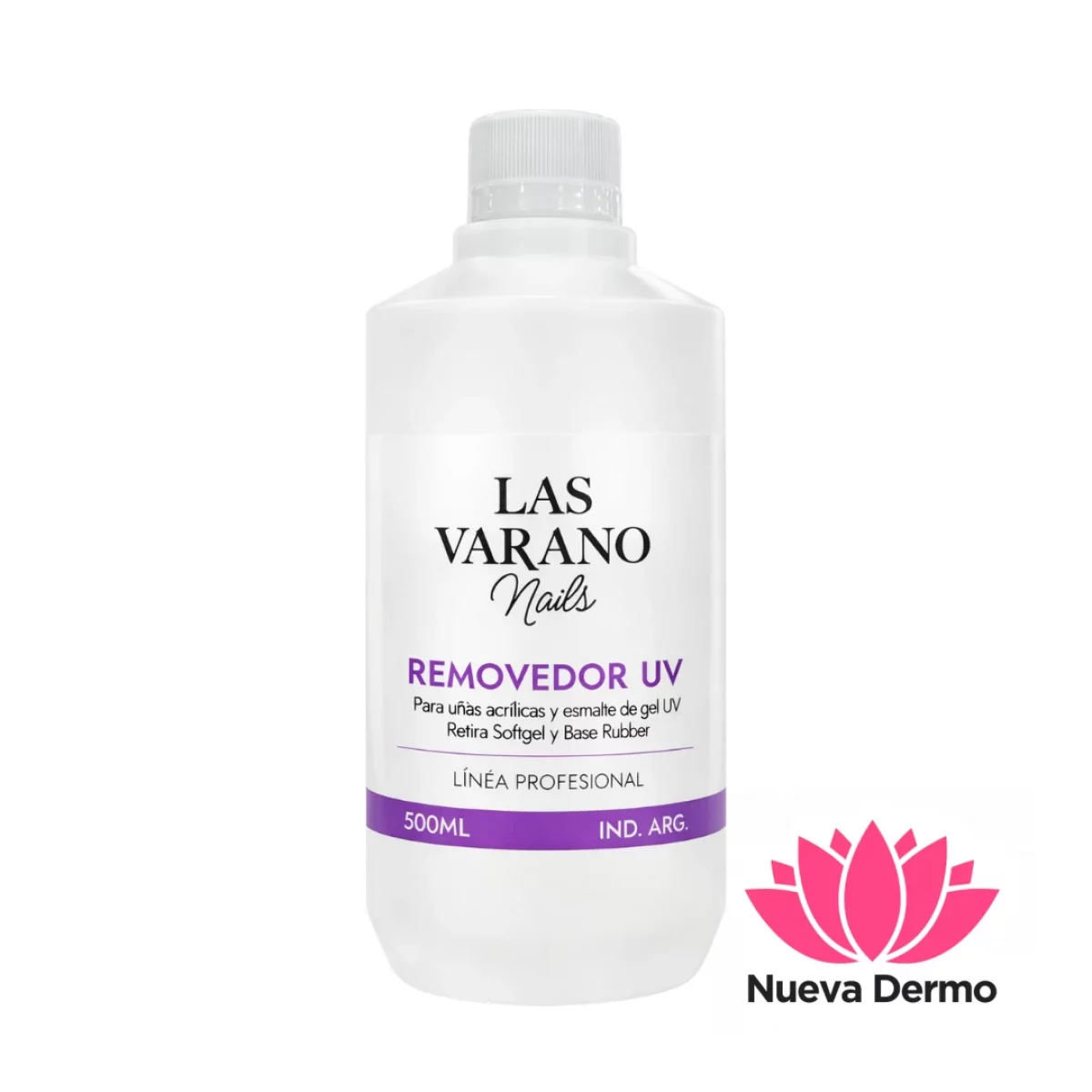 Removedor Para Uñas Semipermanentes Las Varano 100ml