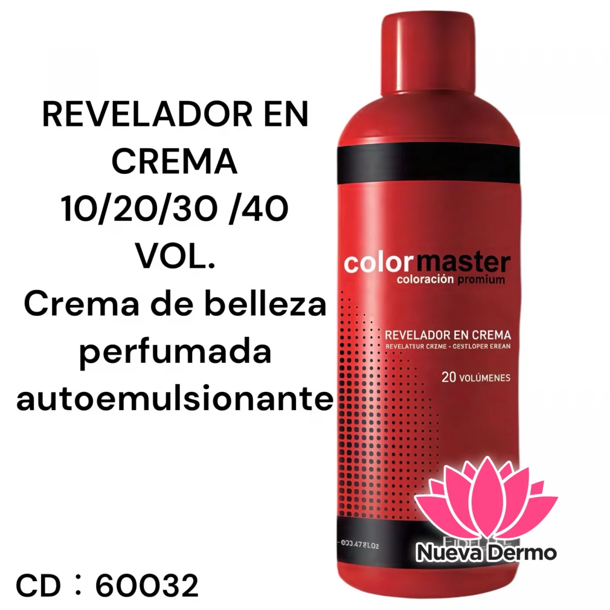 REVELADOR EN CREMA 20VOL FIDELITE 60032 ART/201