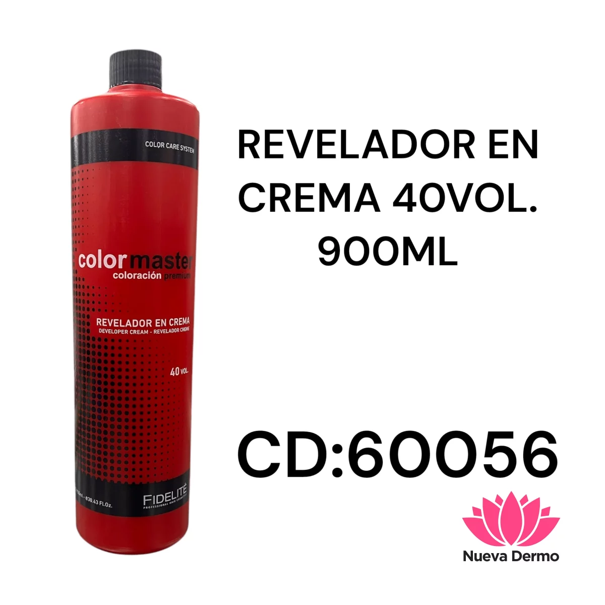 REVELADOR EN CREMA 40VOL. FIDELITE CD:60056 ART/203