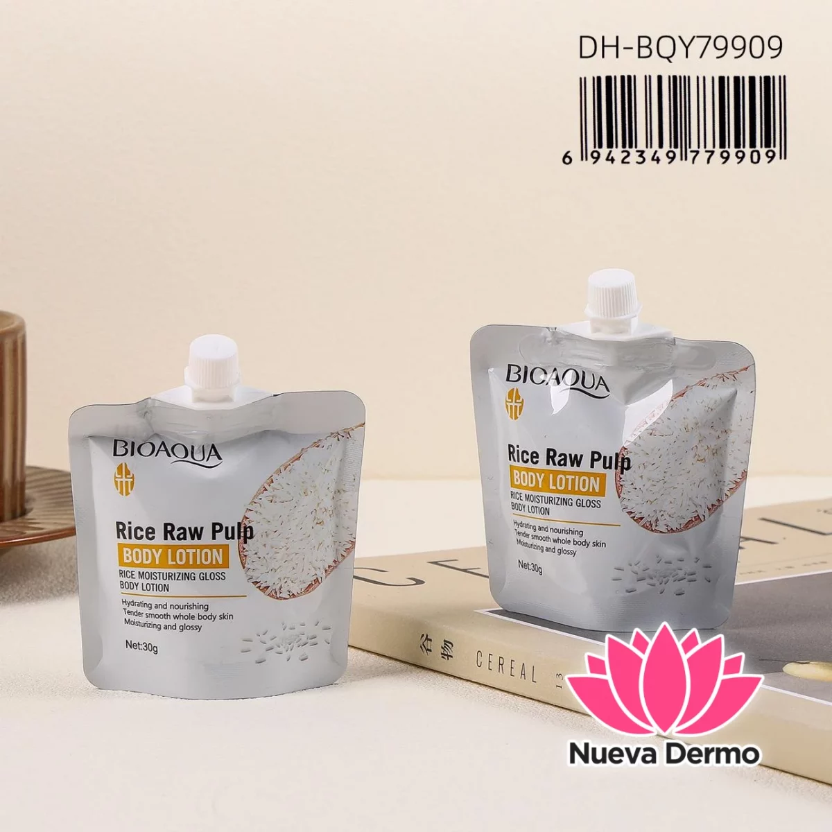 Rice Raw Pulp Body Lotion Bioaoua
