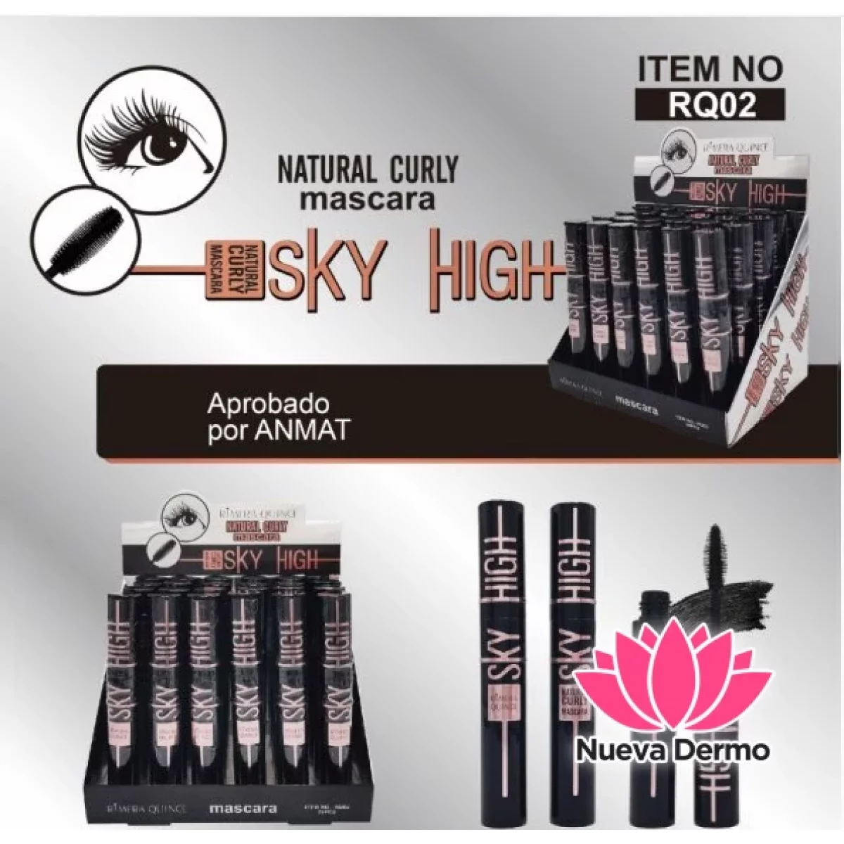 RIMERA QUINCE MASCARA SKY NIGHT COLOR NE...