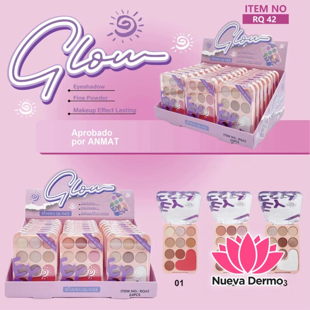 RIMERA QUINCE SOMBRA GLOW RQ42