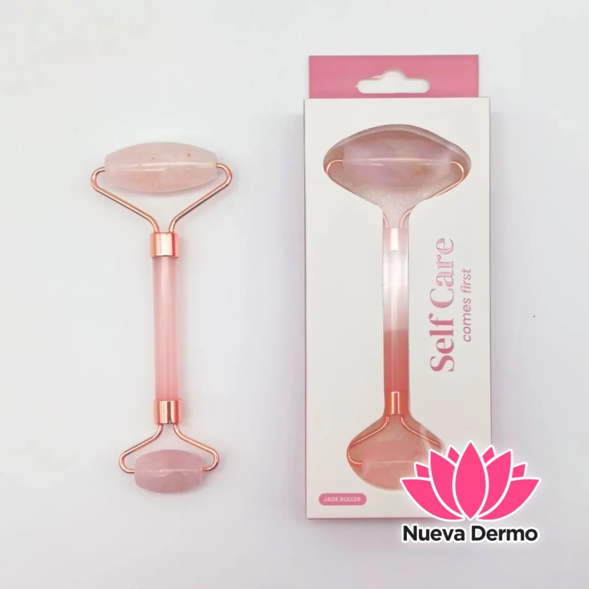 RODILLO DE PIEDRA JADE ROSA – CITY GIRL