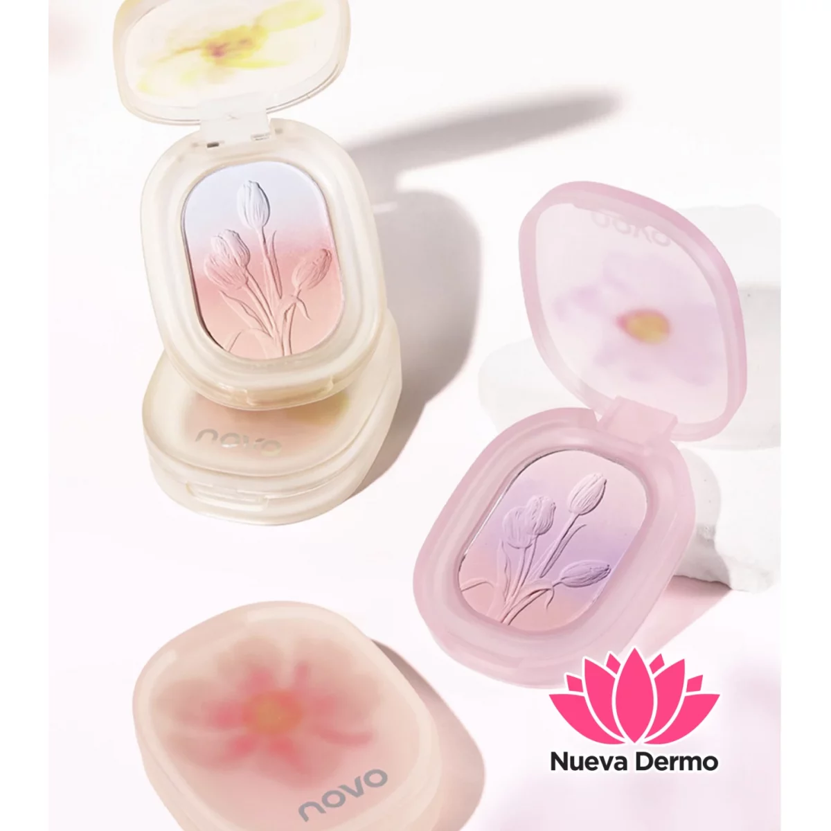 Rubor degrade paleta Novo #6103