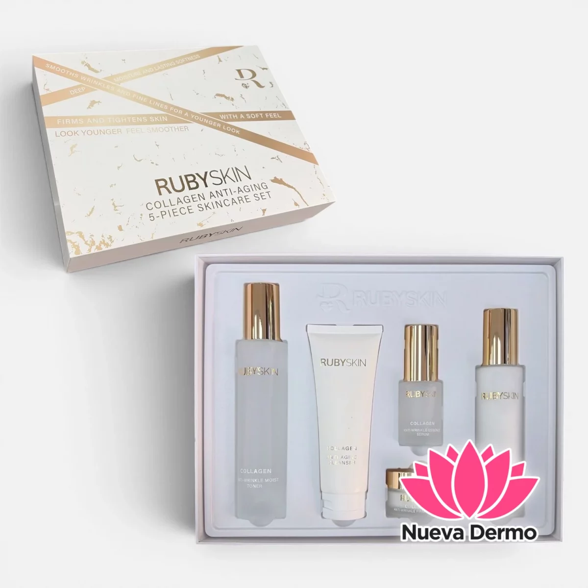 RUBYSKIN COLLAGEN ANTI-AGING FIRMING SKINCARE SET MG-RSTZ04 6978529780038