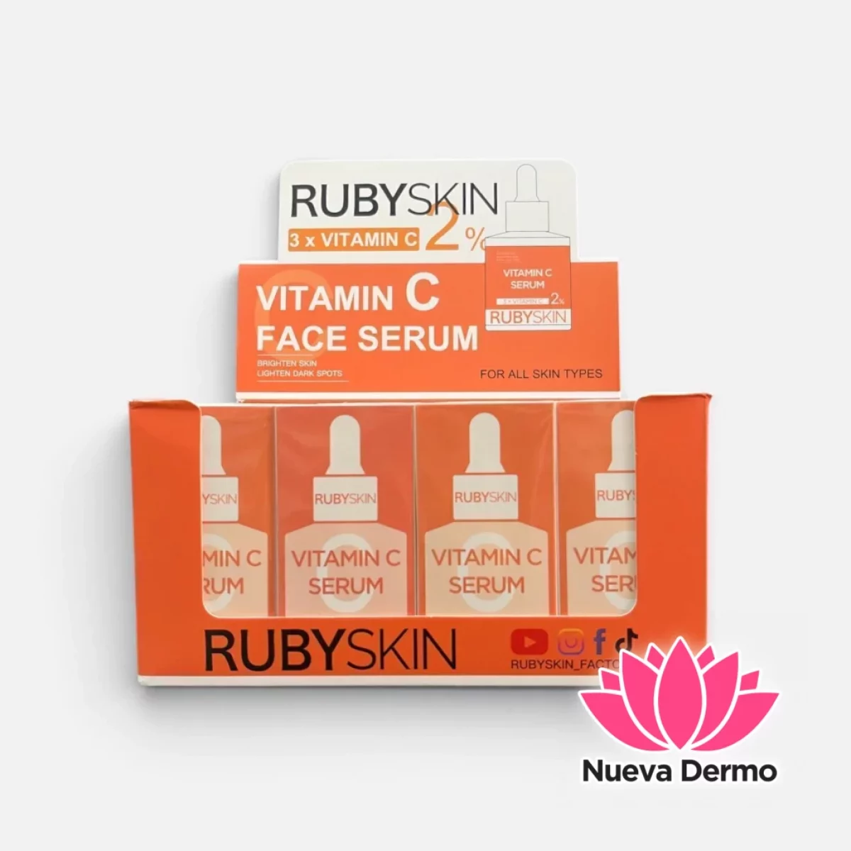RUBYSKIN VITAMIN C SERUM 30ML MG-RSJH04 6978529782032