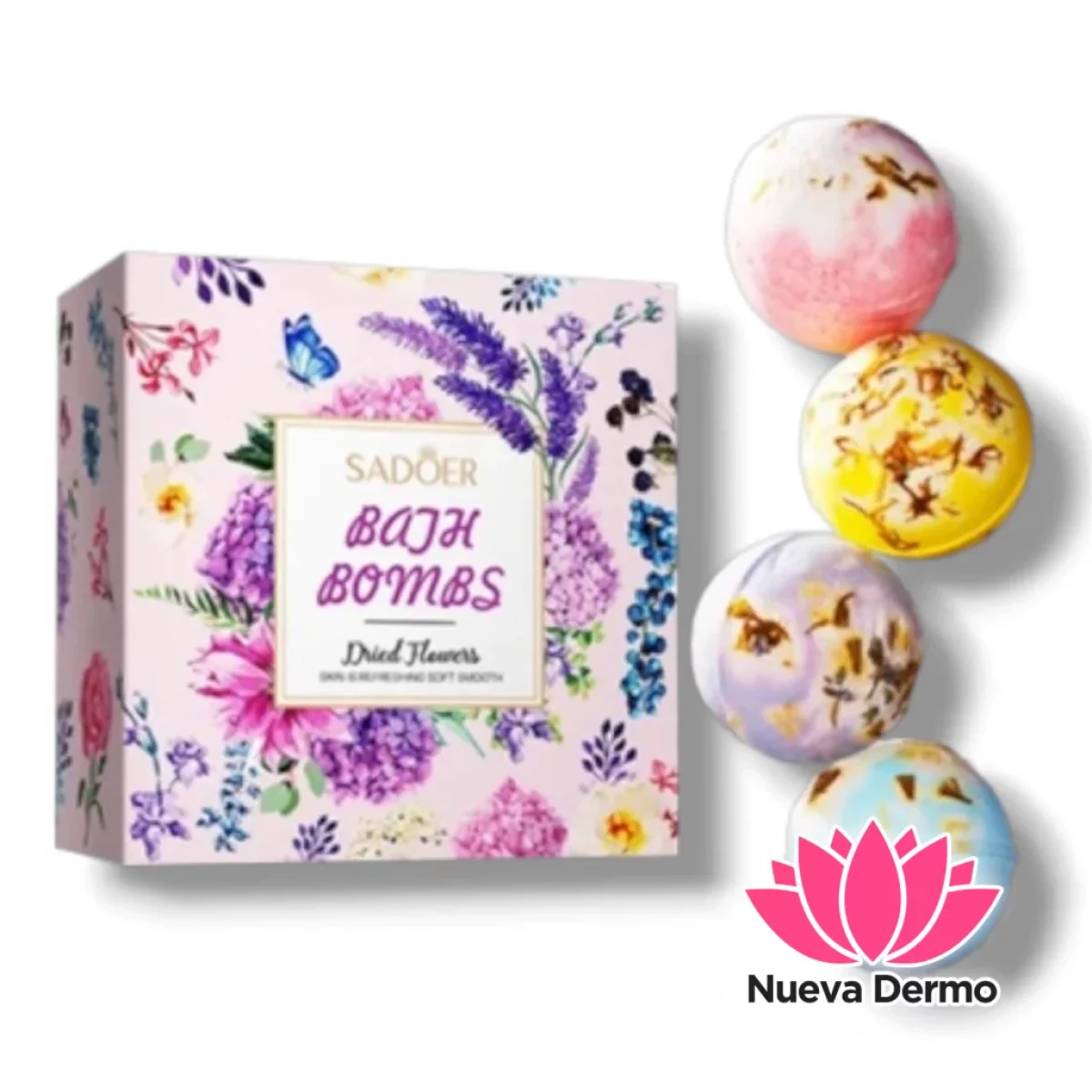 SADOER BATH BOMBS X4