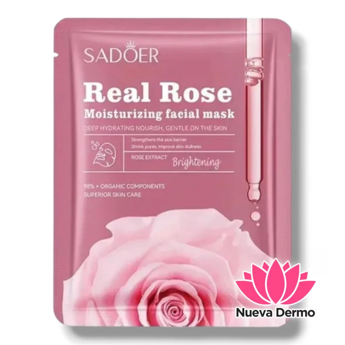 SADOER MASCARILLA REAL ROSE