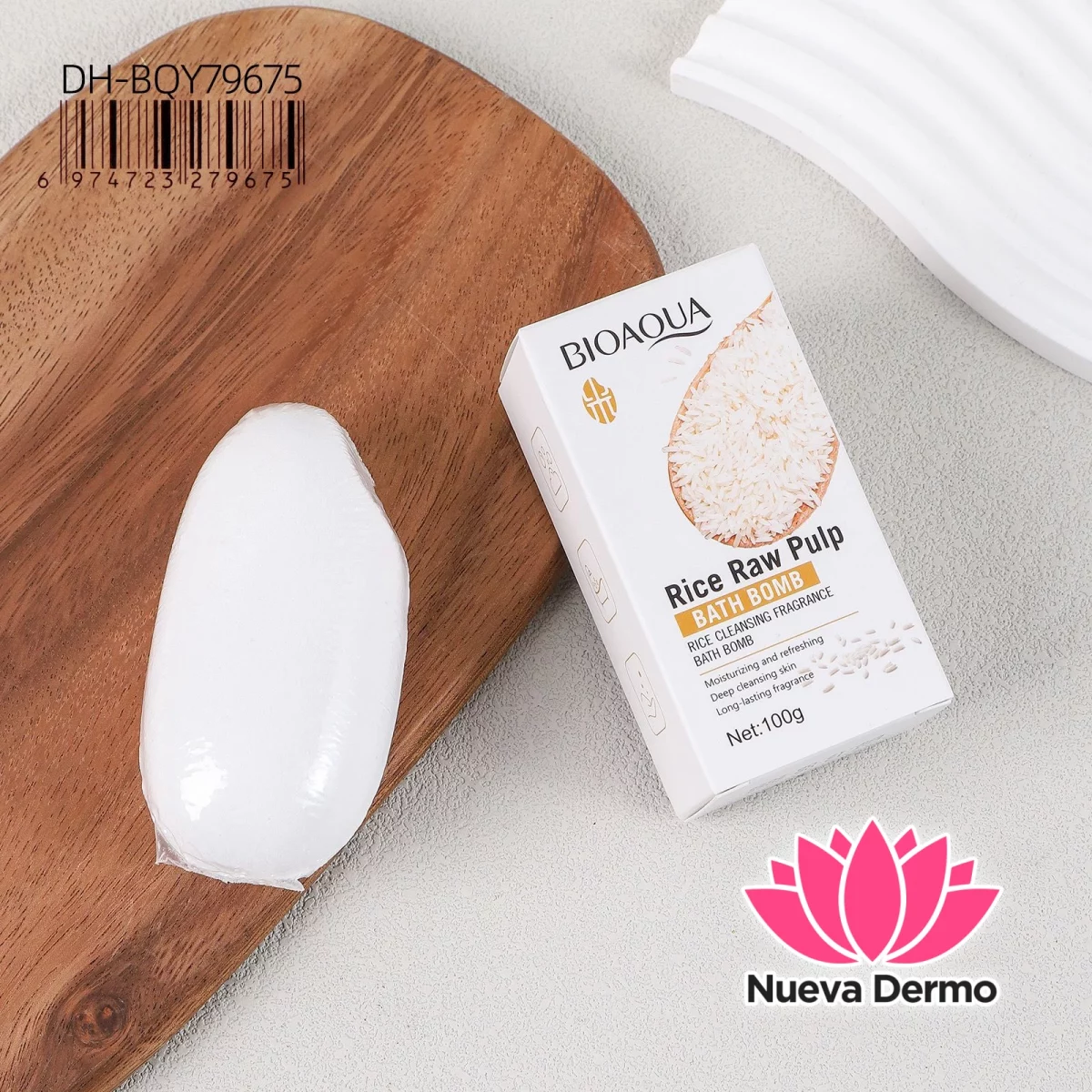 Sal para Baño Arroz Bioaoua Dh-BOY79675