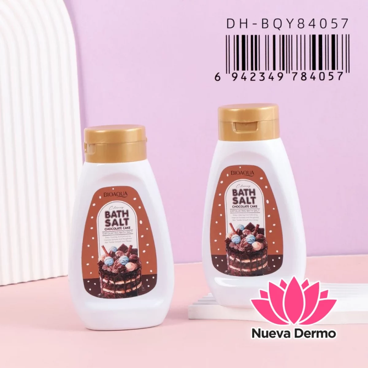 Sales de Baño Exfoliantes Chocolate Cake Bath Salt Dh-BQY84057/784057 Bioaqua