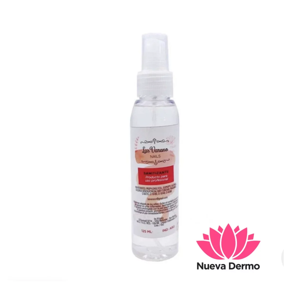 SANITIZANTE LAS VARANO 125ml