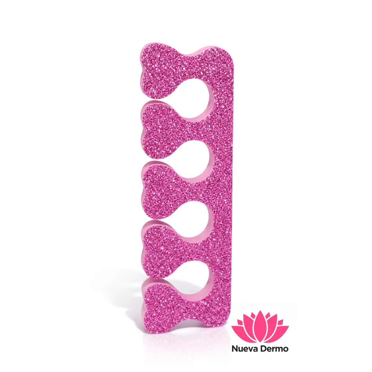Separador de dedos brillo rosa PKY B012-...