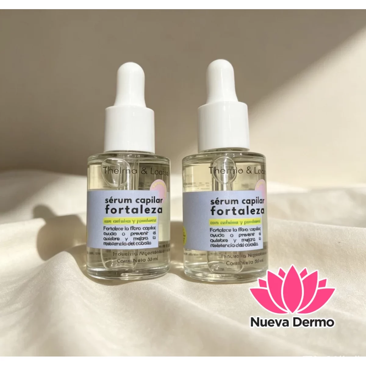 Serum Capilar Fortaleza Con Cafeína y pantenol (Thelma&Louise)