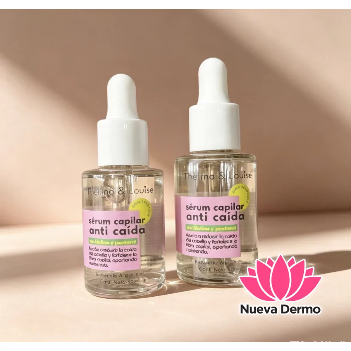 Serum Capilar Para Anti Caída Con Biotina y Pantenal (Thelma&Louise)