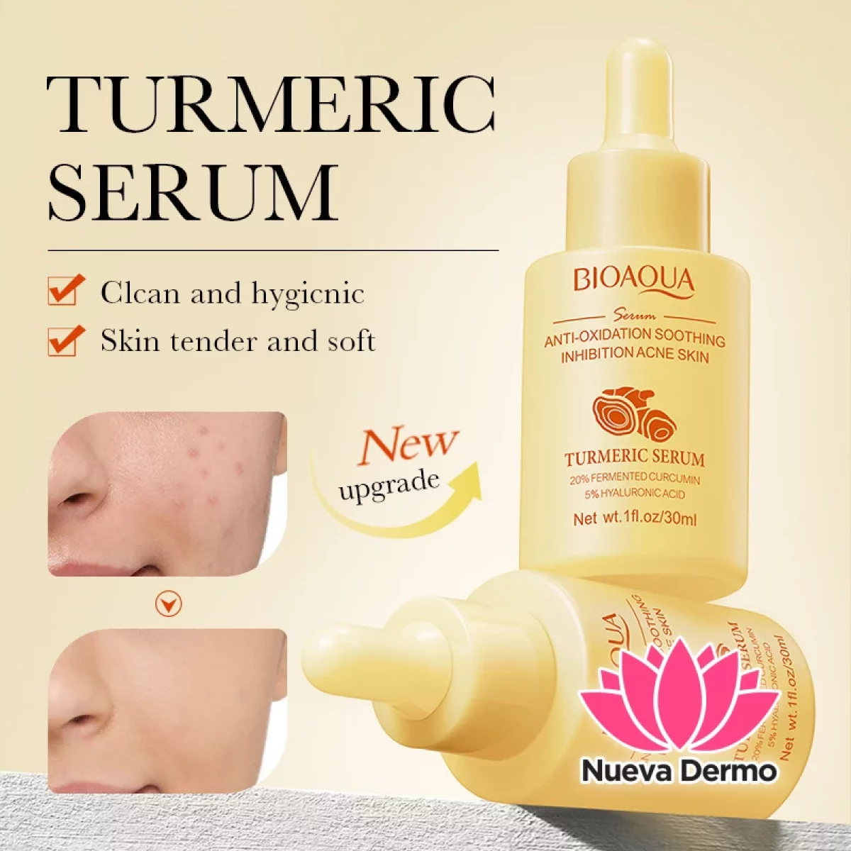 Sérum con Cúrcuma