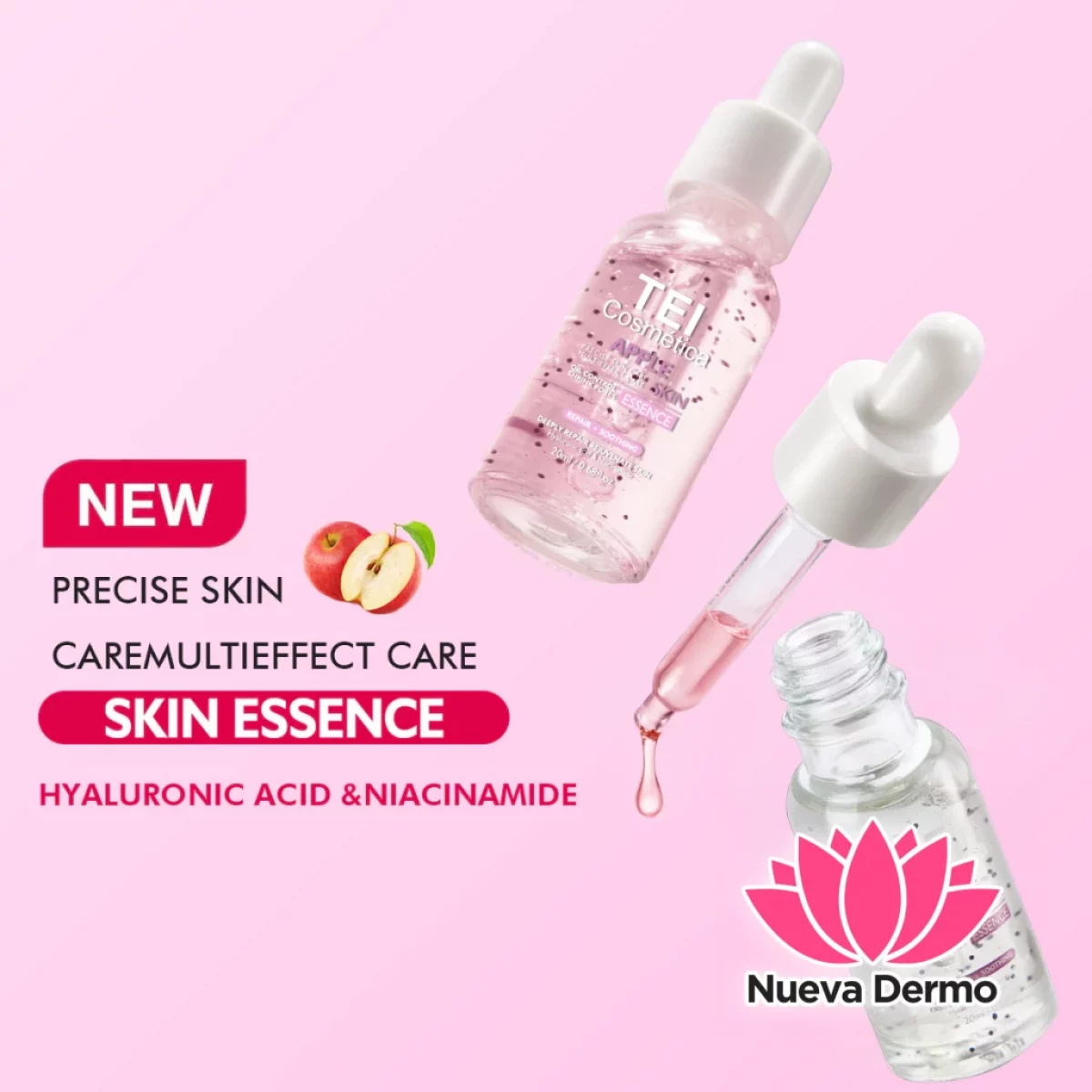 SÉRUM DE MANZANA CON ÁCIDO HIALURONICO Y NIACINAMIDA – TEI