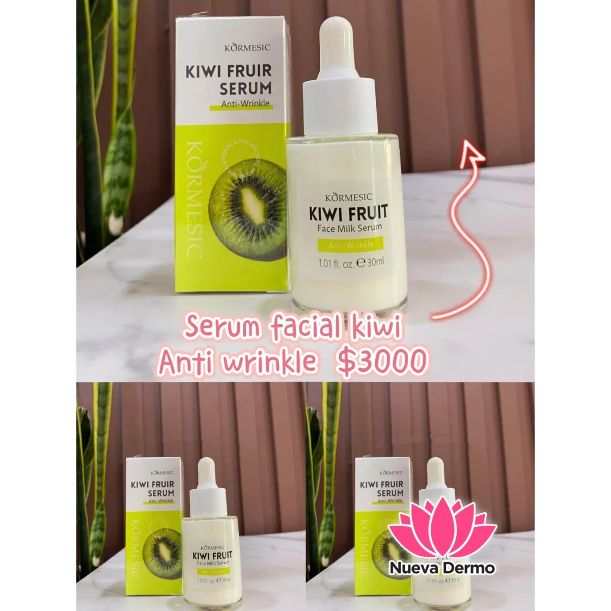 SERUM ESENCIA DE KIWIS KORMESIC