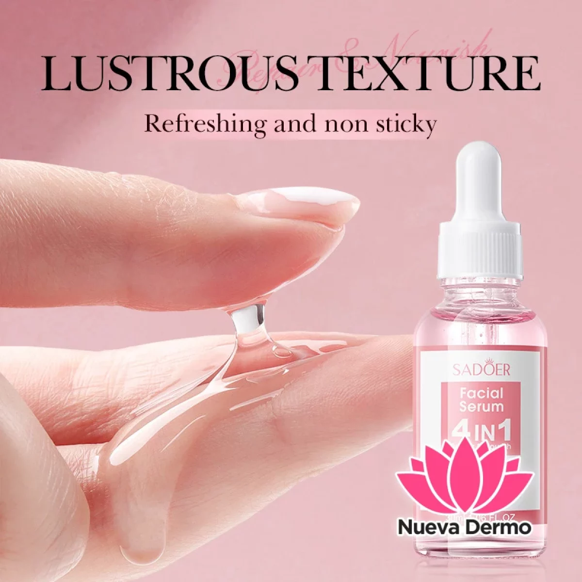 Serum Facial 4 en 1 Iluminador Hidratante 30ML 02488