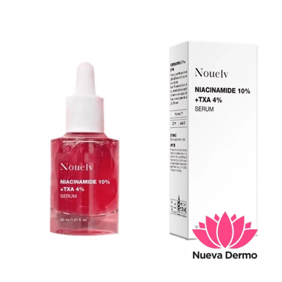 Serum facial con niacinamida 10% + ácido tranexámico 4% Nouelv #jun-jy05