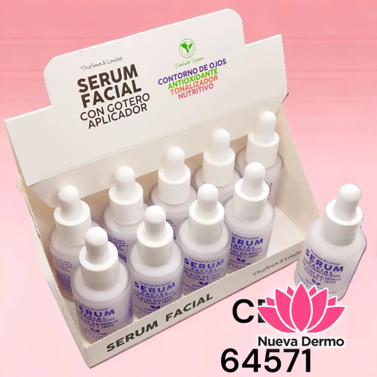 Serum Facial Contorno de Ojo con Acido Hialuronico Thelma&Louise 64571 TYL1833