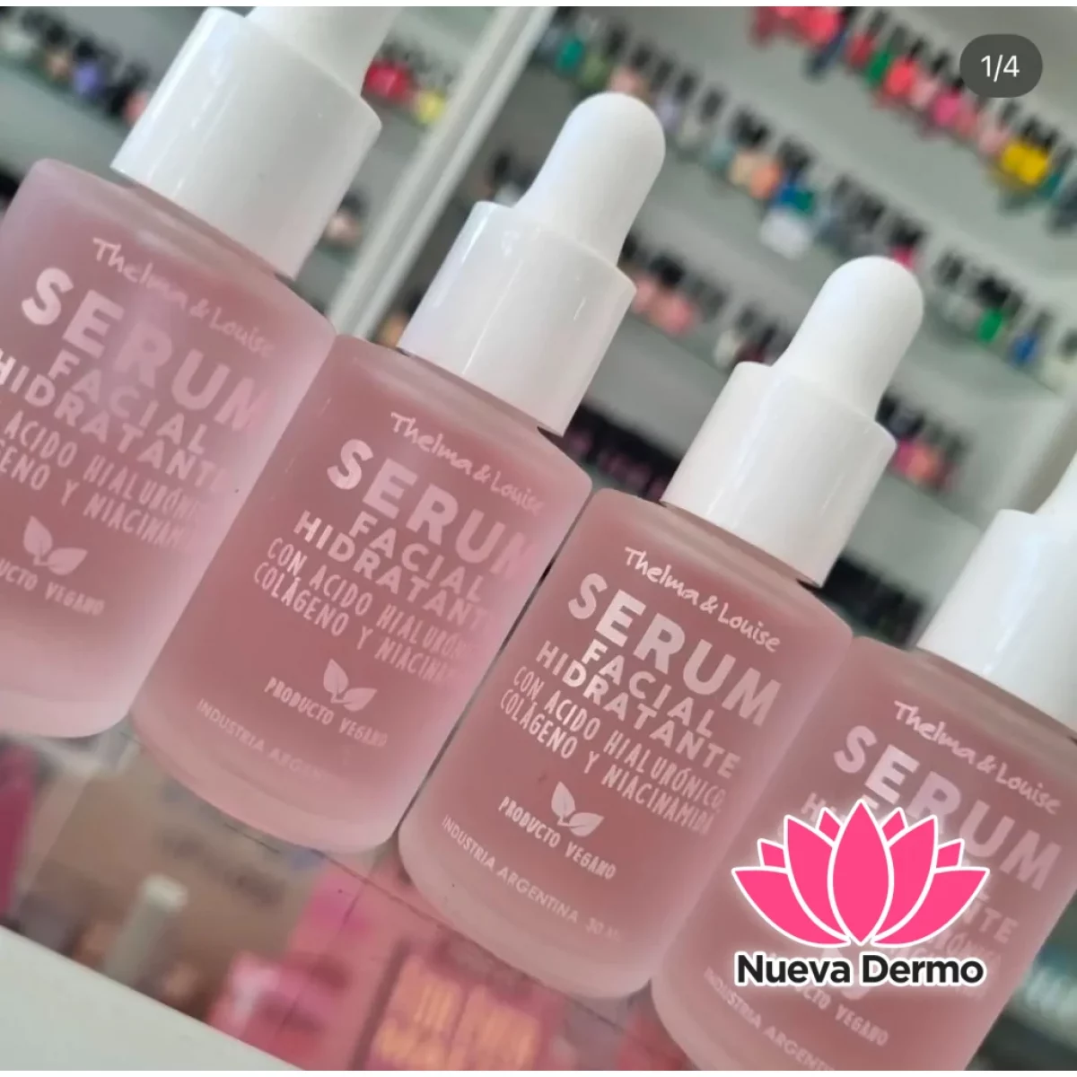 SERUM FACIAL HIDRATANTE CON COLÁGENO Y NIACINAMIDA