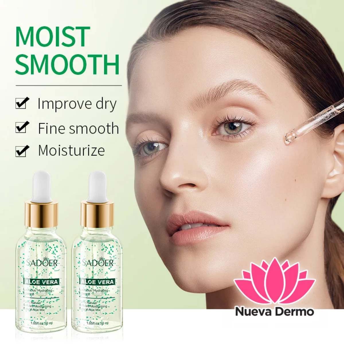 Serum Hidratante con Aloe Vera