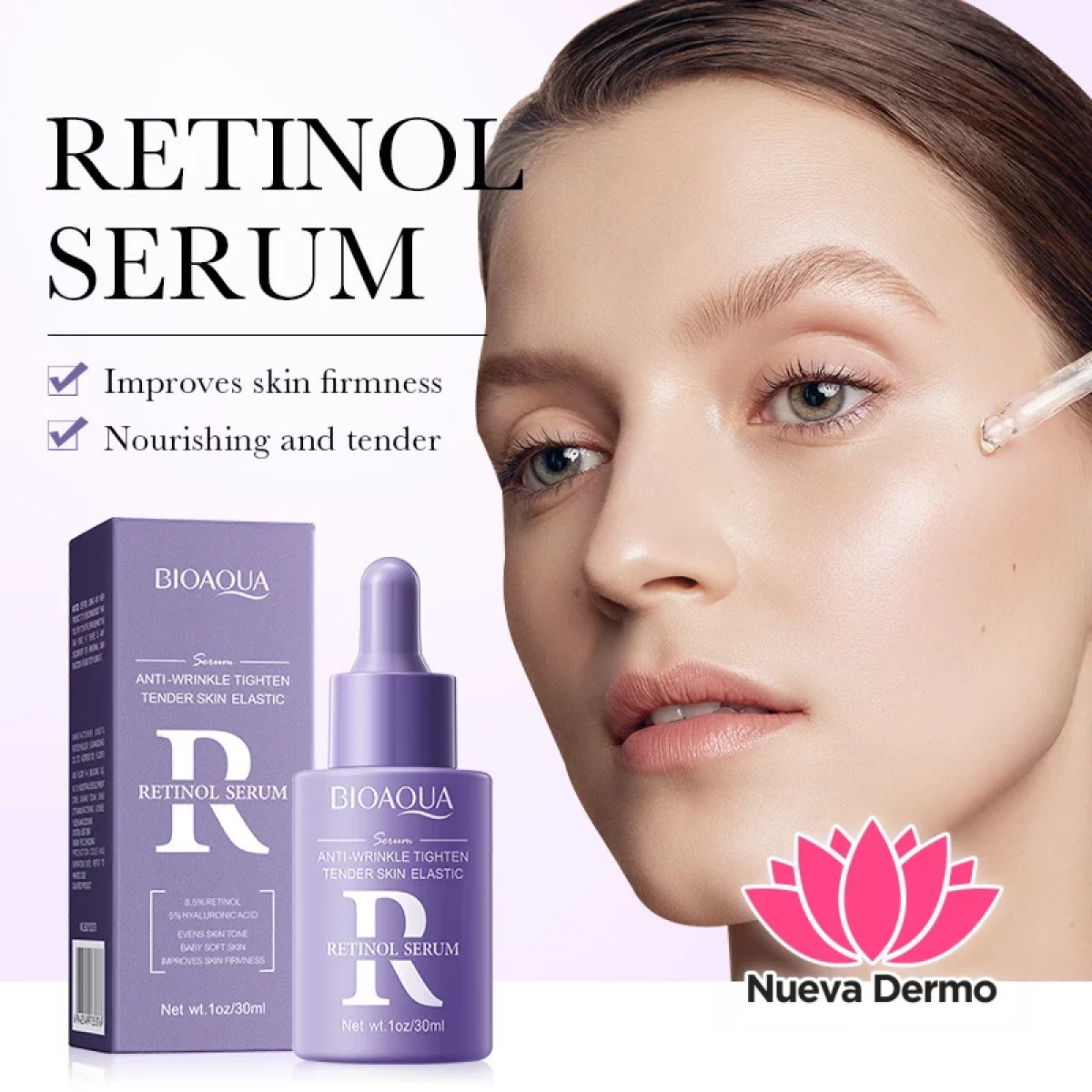 Sérum Hidratante y Reafirmante con Retinol 30 Ml 33376