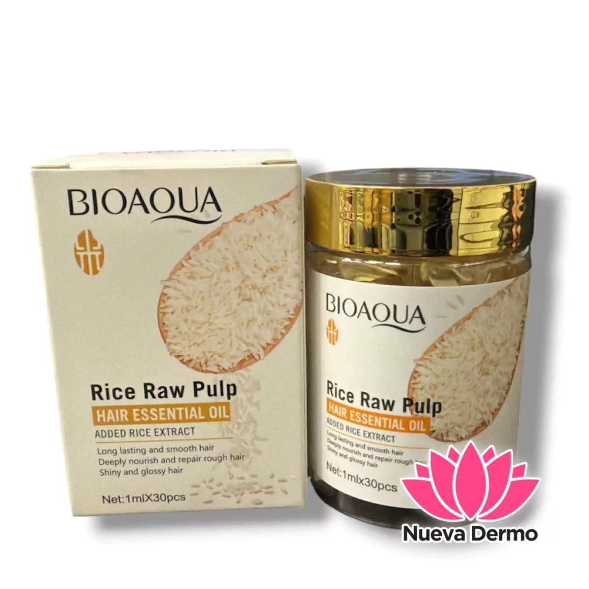 SERUM PELO RICE RAW PULP BIOAQUA