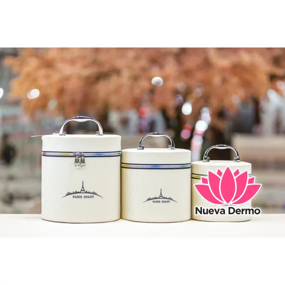 SET 3 COFRE CILINDRO LOGO #8028 78028-4