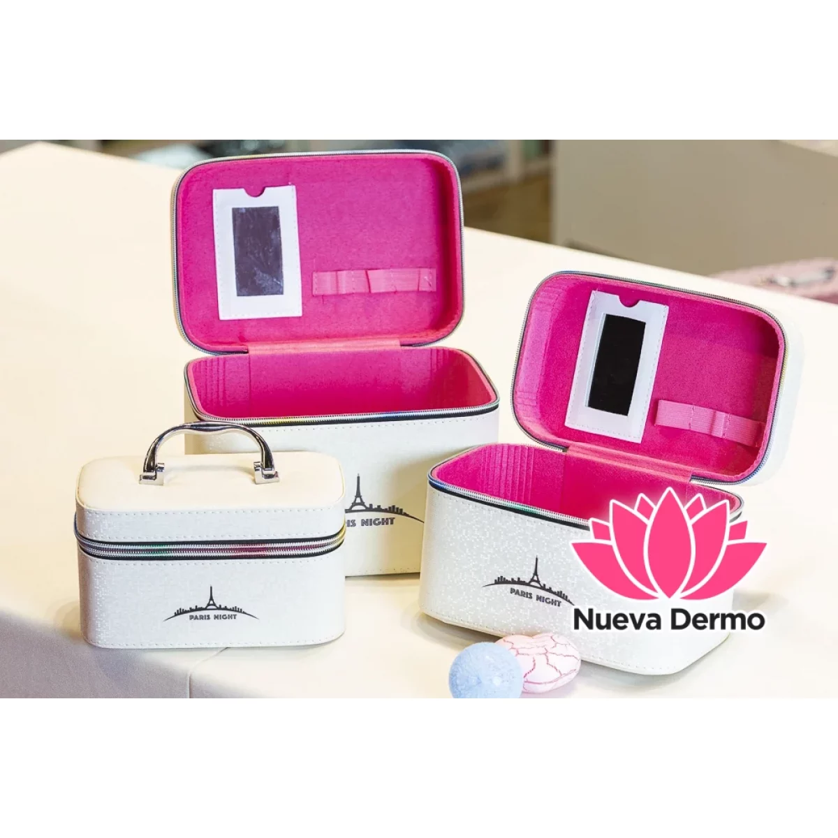 SET 3 COFRE CUADRADA LOGO #8016 78016