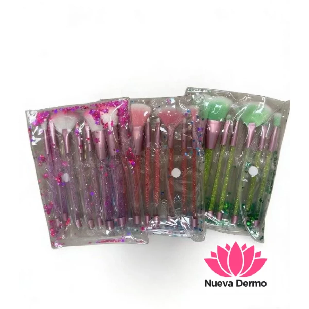 SET 7 BROCHAS C/ESTRAS W605