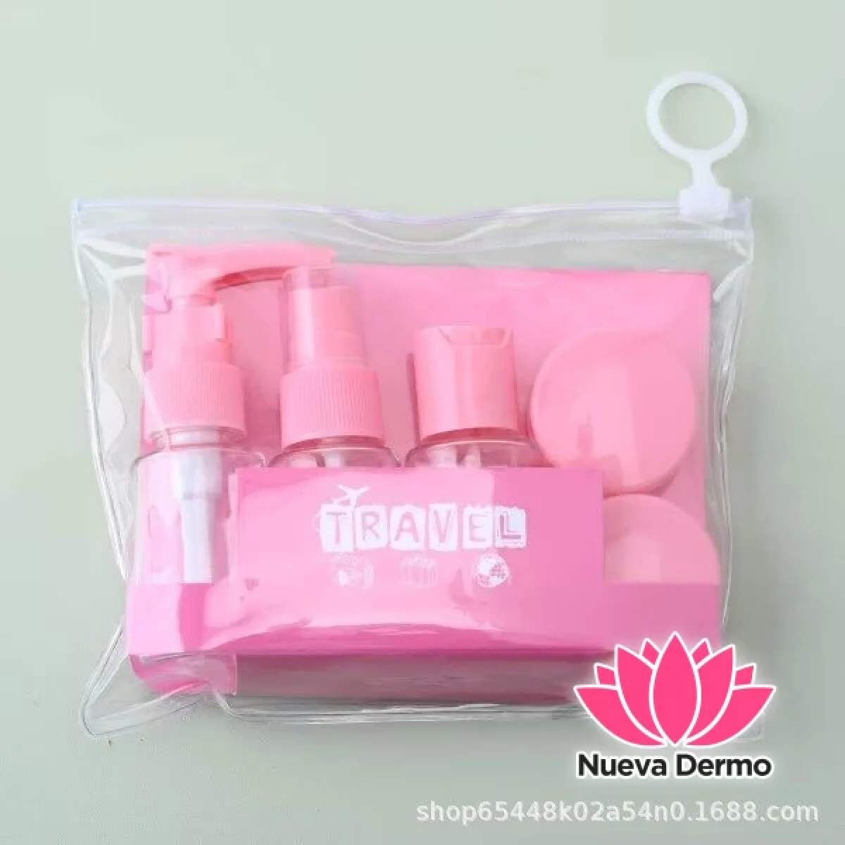 SET BOTELLA DE VIAJE 6PCS BG-0225