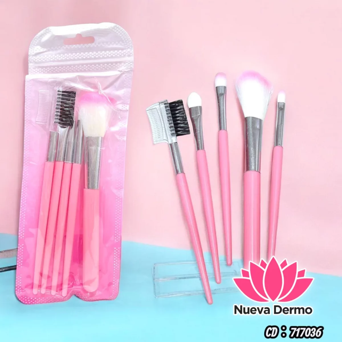 SET BROCHA PARA MAQUILLAJE CD: 717036