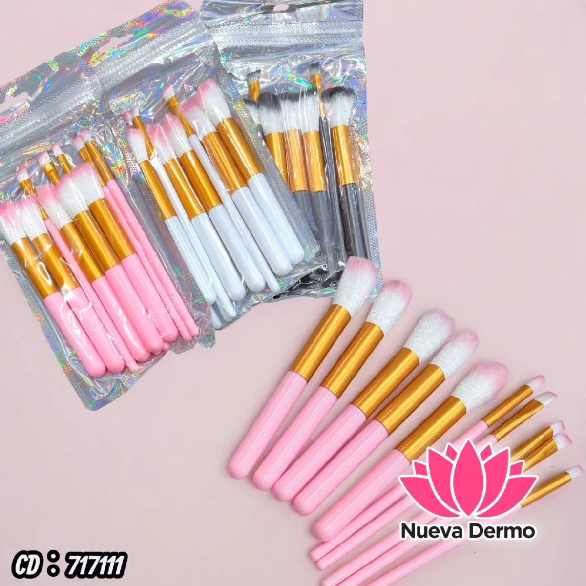 SET BROCHA PARA MAQUILLAJE CD: 717111