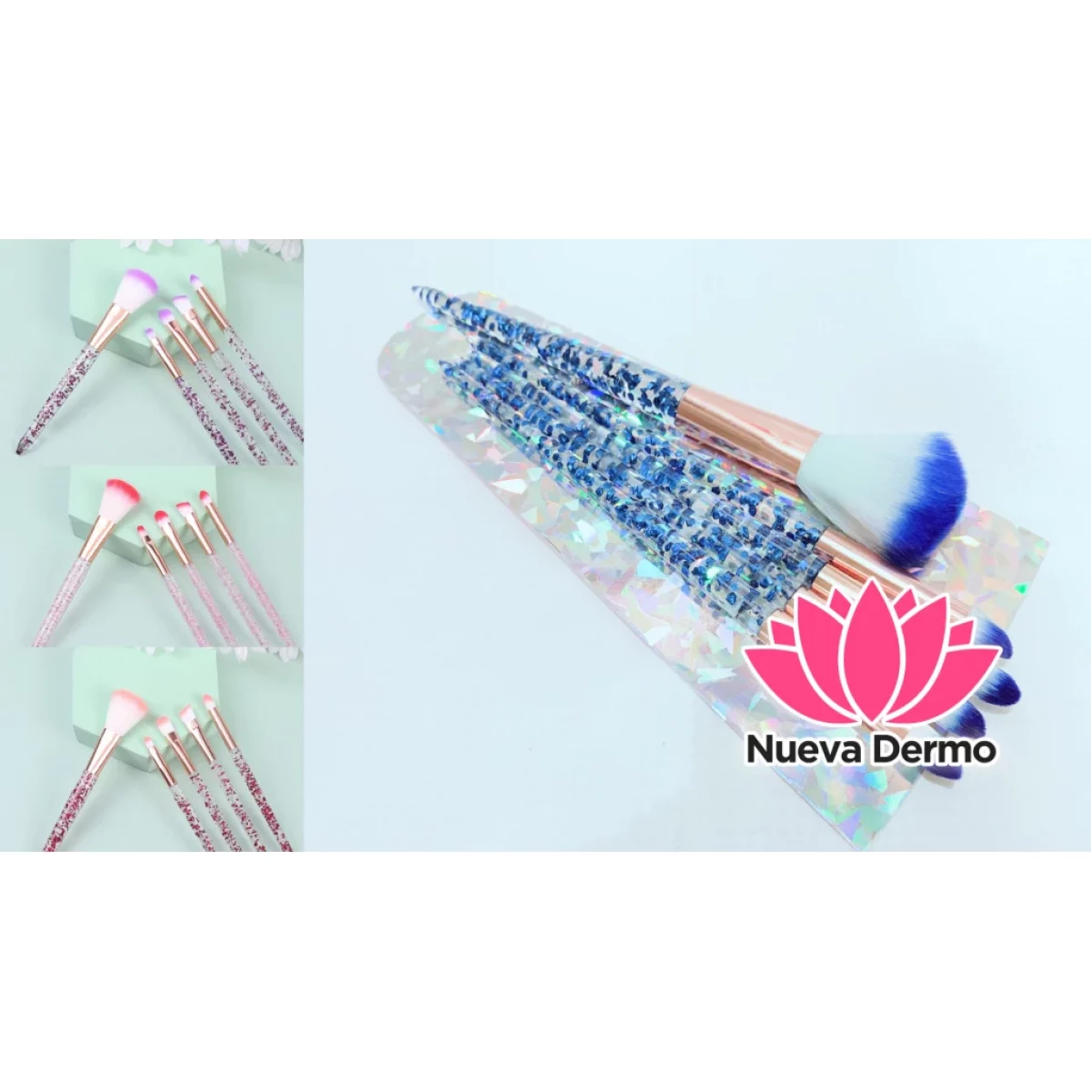 SET BROCHA PARA MAQUILLAJE X5U CD: 086