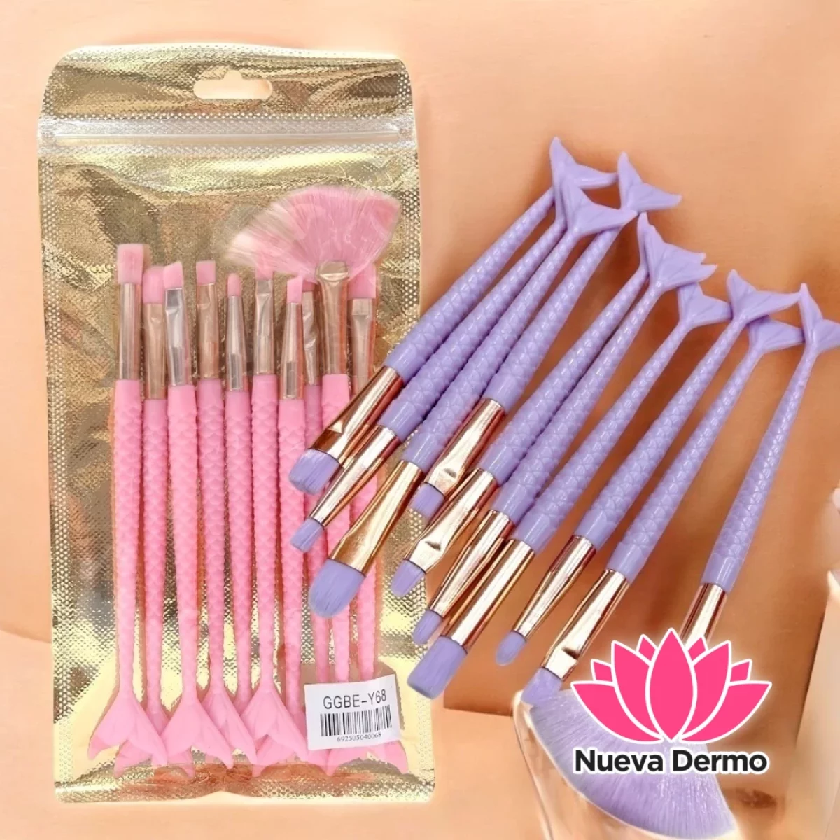 SET BROCHA PARA MAQUILLAJE X8U