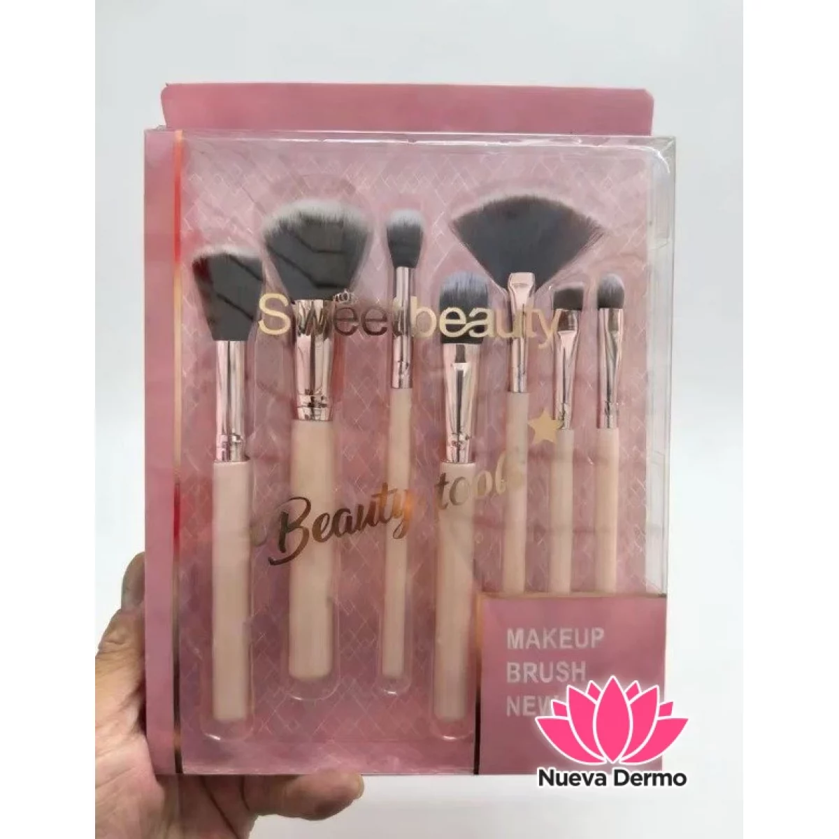 SET BROCHAS DE MAQUILLAJE RUBYFACE X7PC SZ-1399