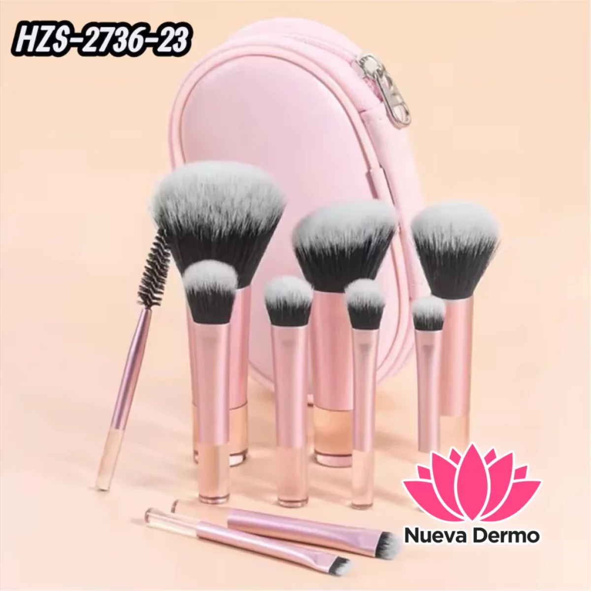 SET BROCHAS PARA MAQUILLAJE TEI CD: HZS-2736-23