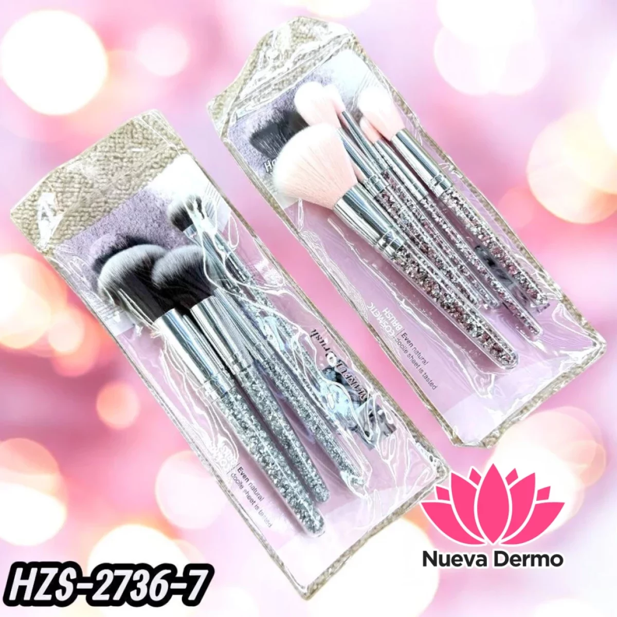 SET BROCHAS PARA MAQUILLAJE TEI CD: HZS-2736-7