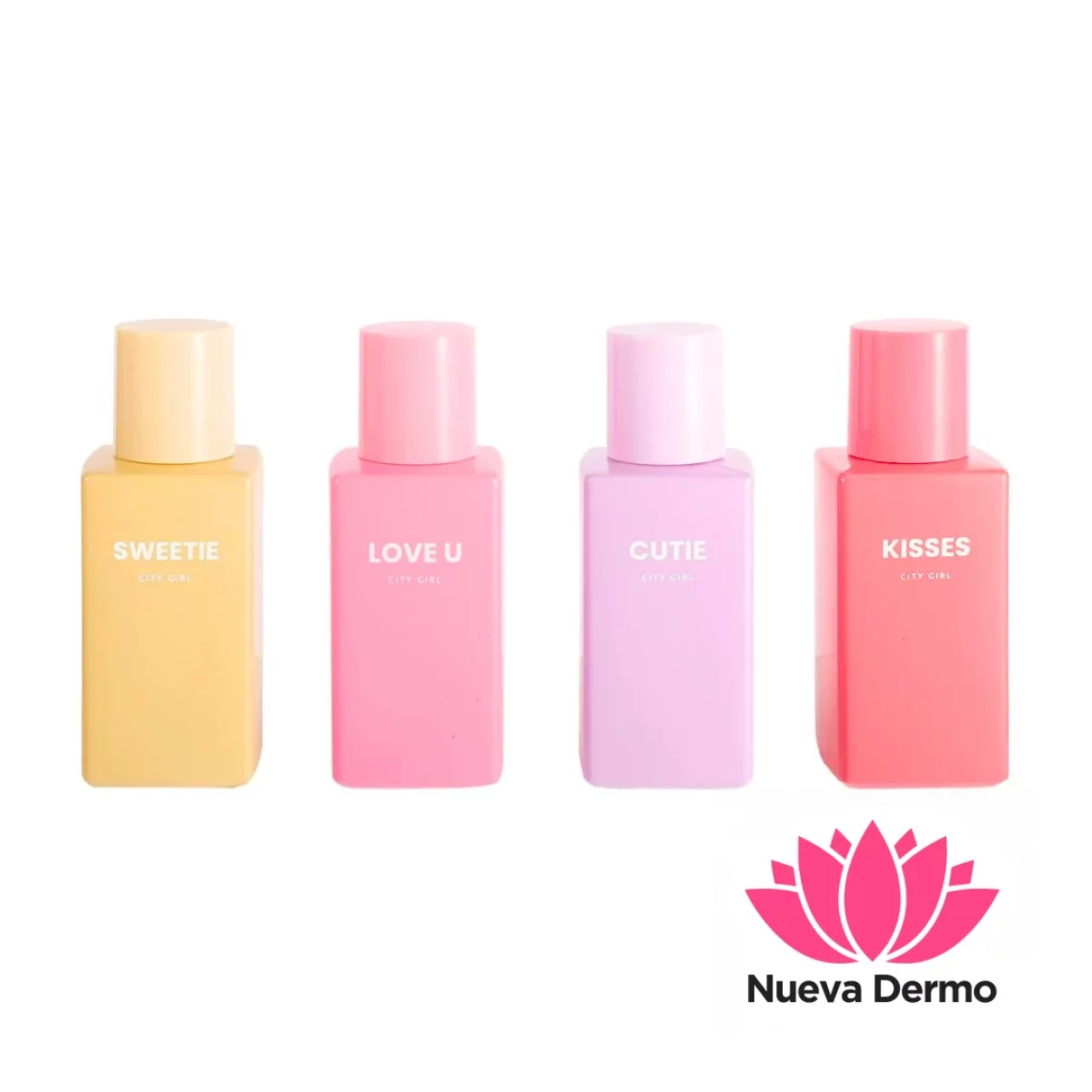 SET DE 4 PERFUMES 30ml – CITY GIRL