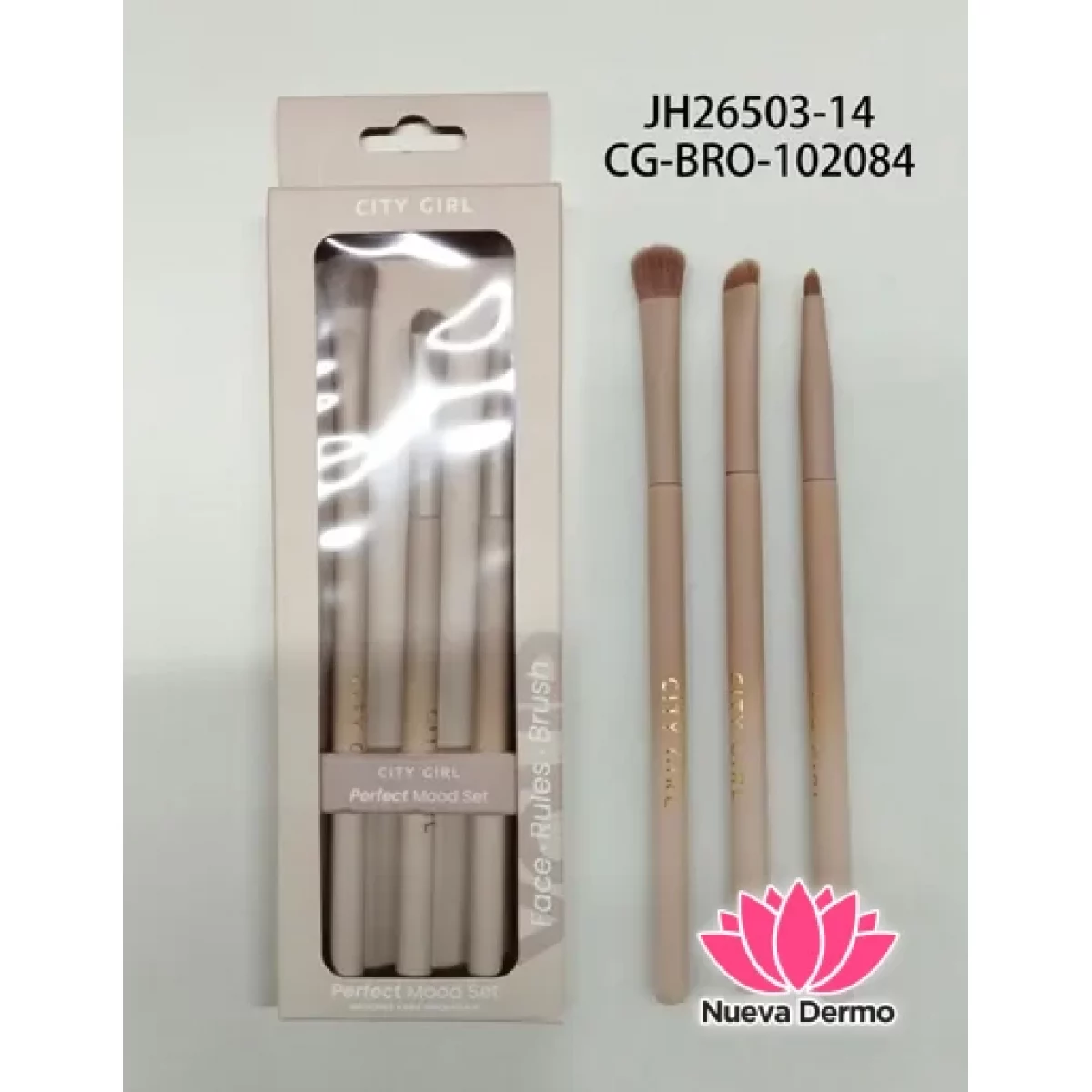 SET DE BROCHAS PARA OJOS