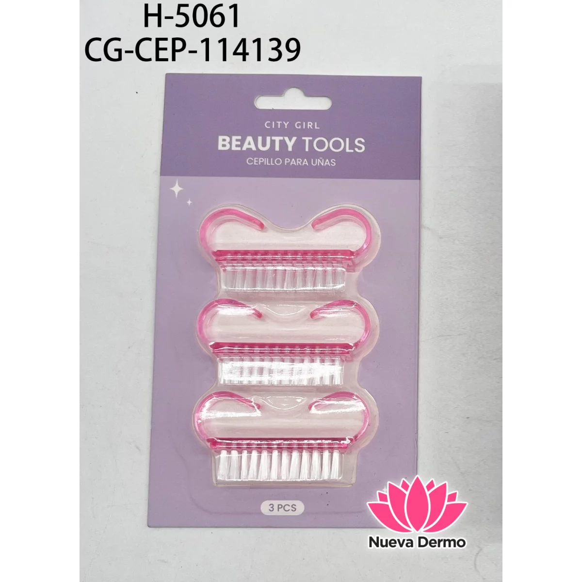 Set De Cepillos Para Uñas- City Girl