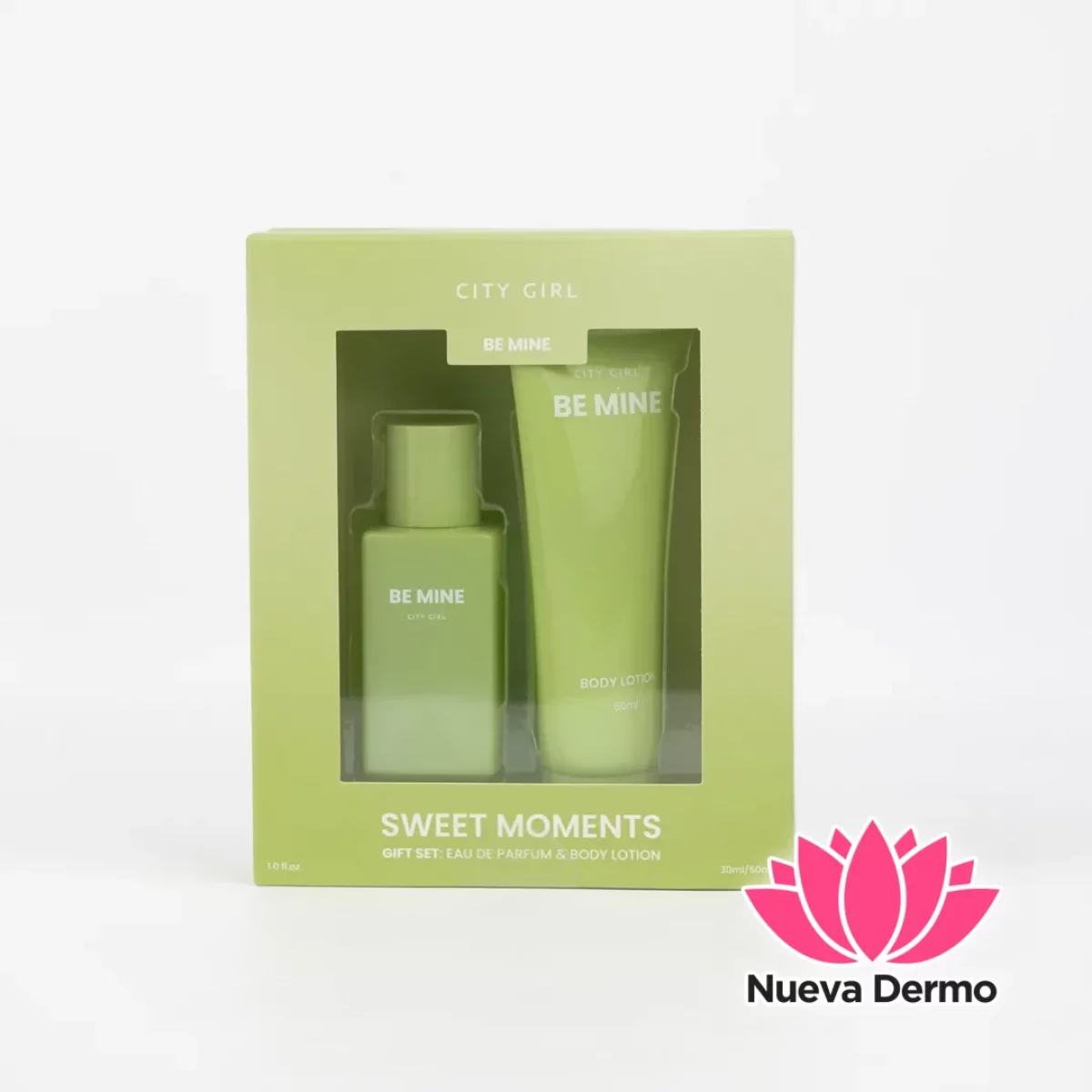 SET DE CREMA 30ML + PERFUME 50ML BE MINE