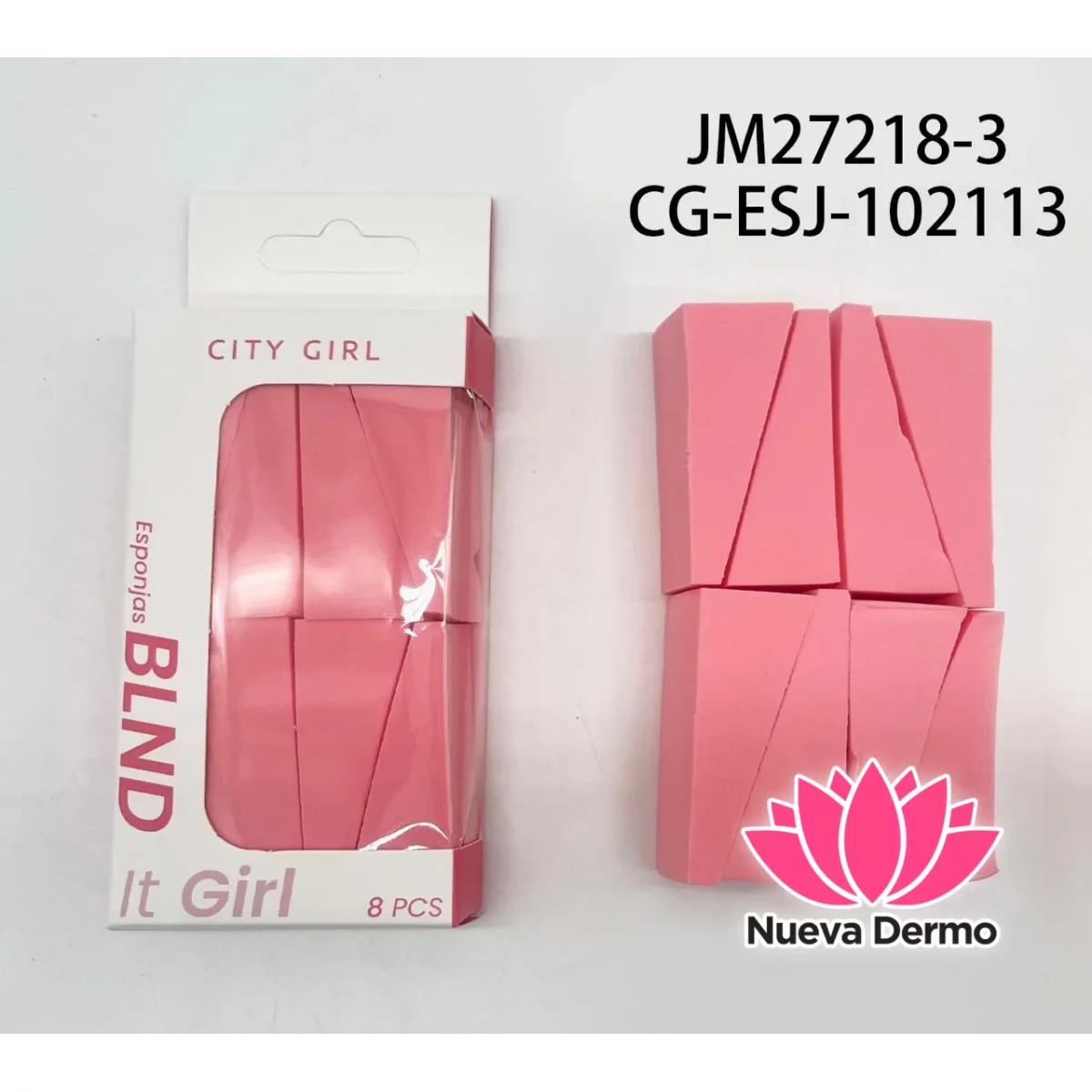 SET DE ESPONJAS PARA DIFUMINAR 8PCS