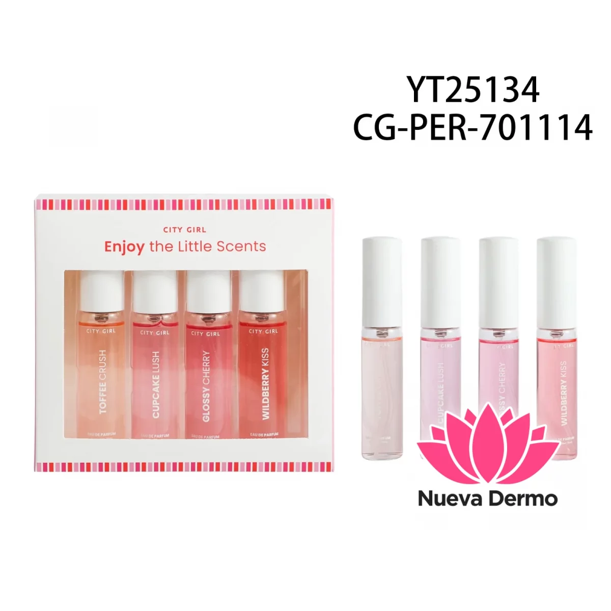 SET DE MINIS PERFUMES ROSY 15ML