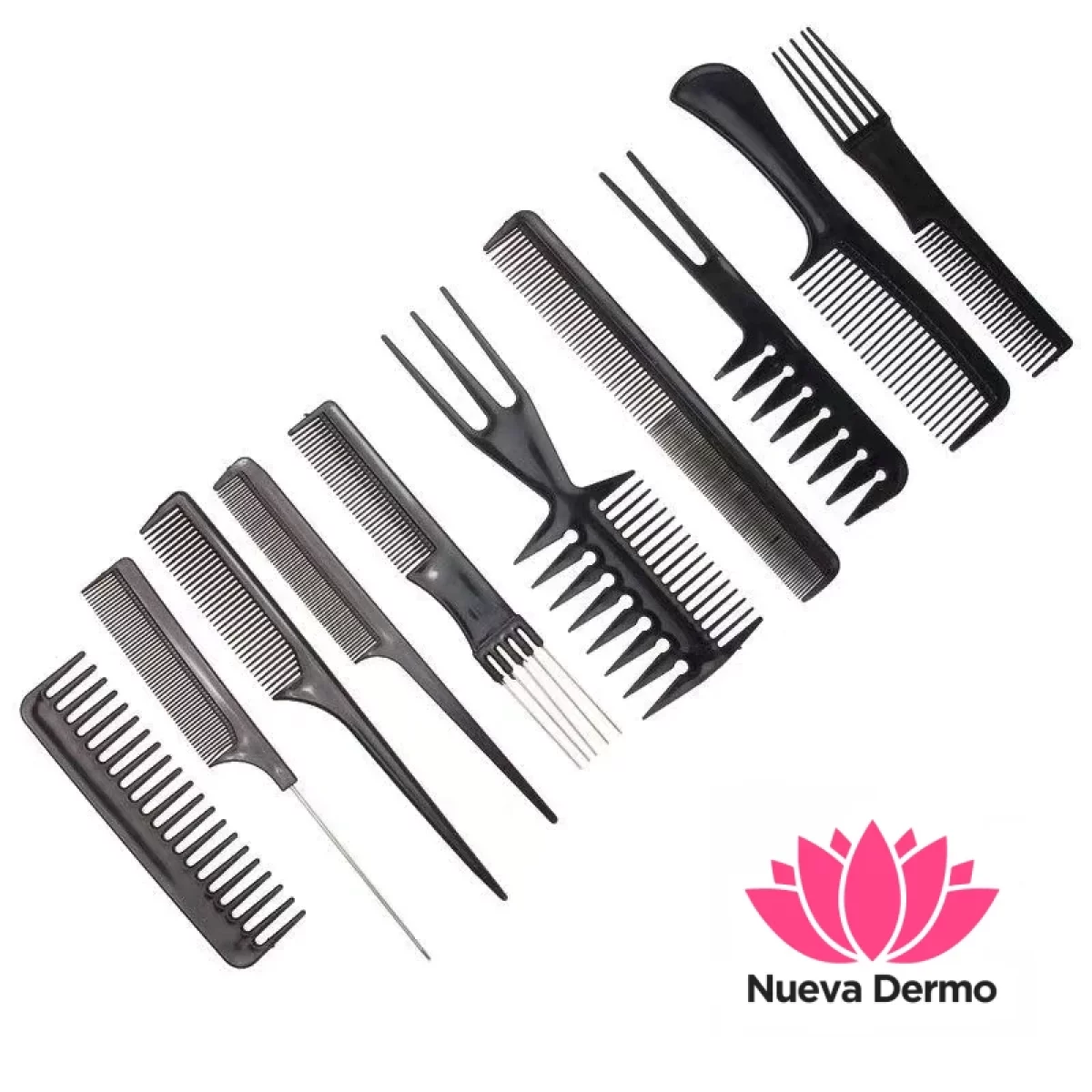 SET DE PEINES PARA PELUQUERIA