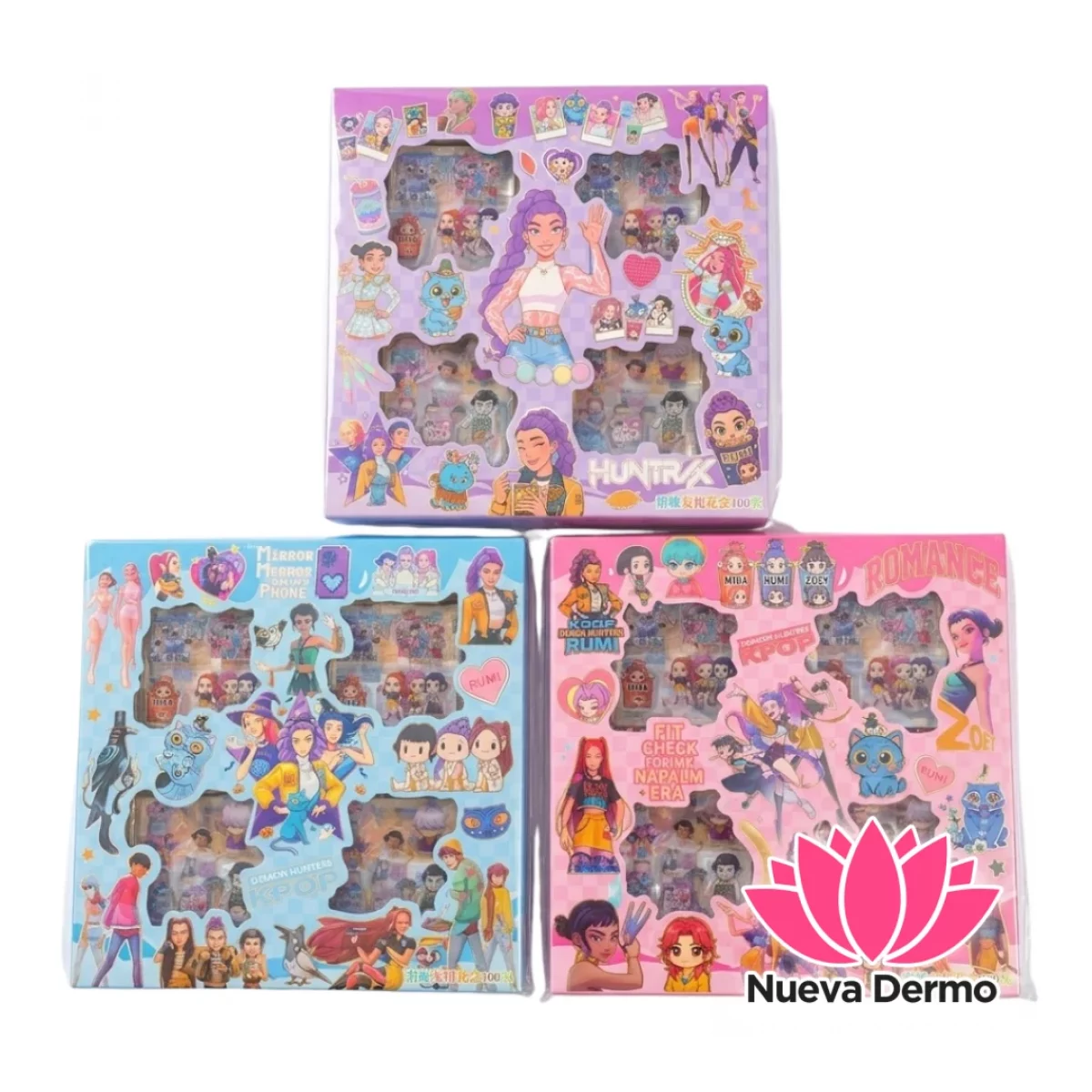 Set De Stickers De Guerreras De Kpop